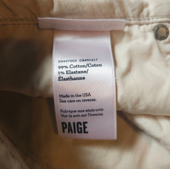 PAIGE Floral Ankle & Cropped Jeans - Picture 5 of 5